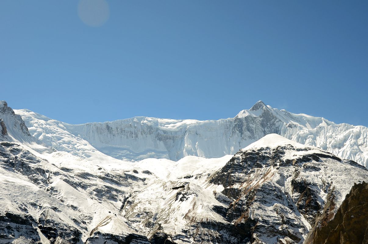 15 Tarke Kang Glacier Dome, Roc Noir Khangsar Kang And Annapurna I North Face On Trek From Tilicho Peak Hotel To Tilicho Base Camp Hotel 